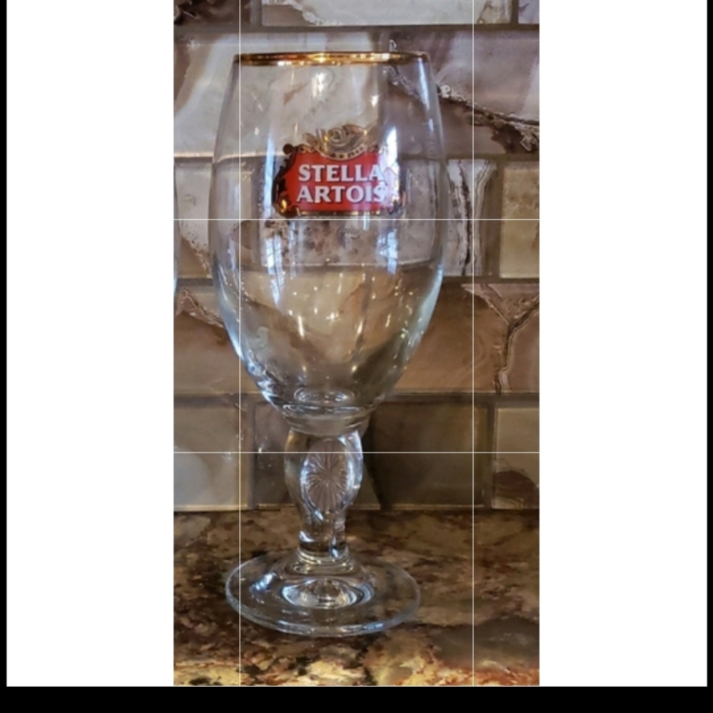 1 STELLA ARTOIS glasses